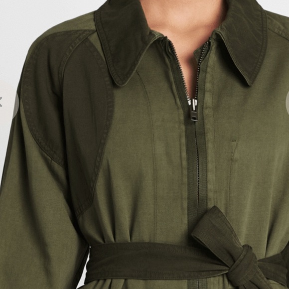 Current Elliot the relaxed military jacket Size 2 like Medium - Picture 14 of 15